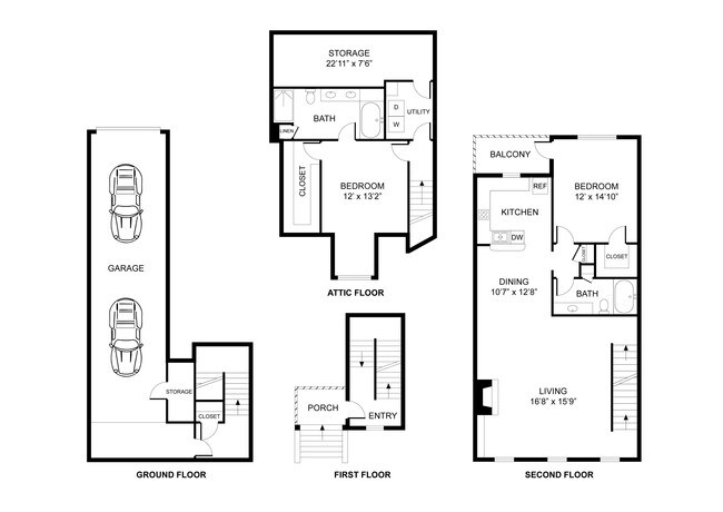 Unit 1426 1426 floor plan